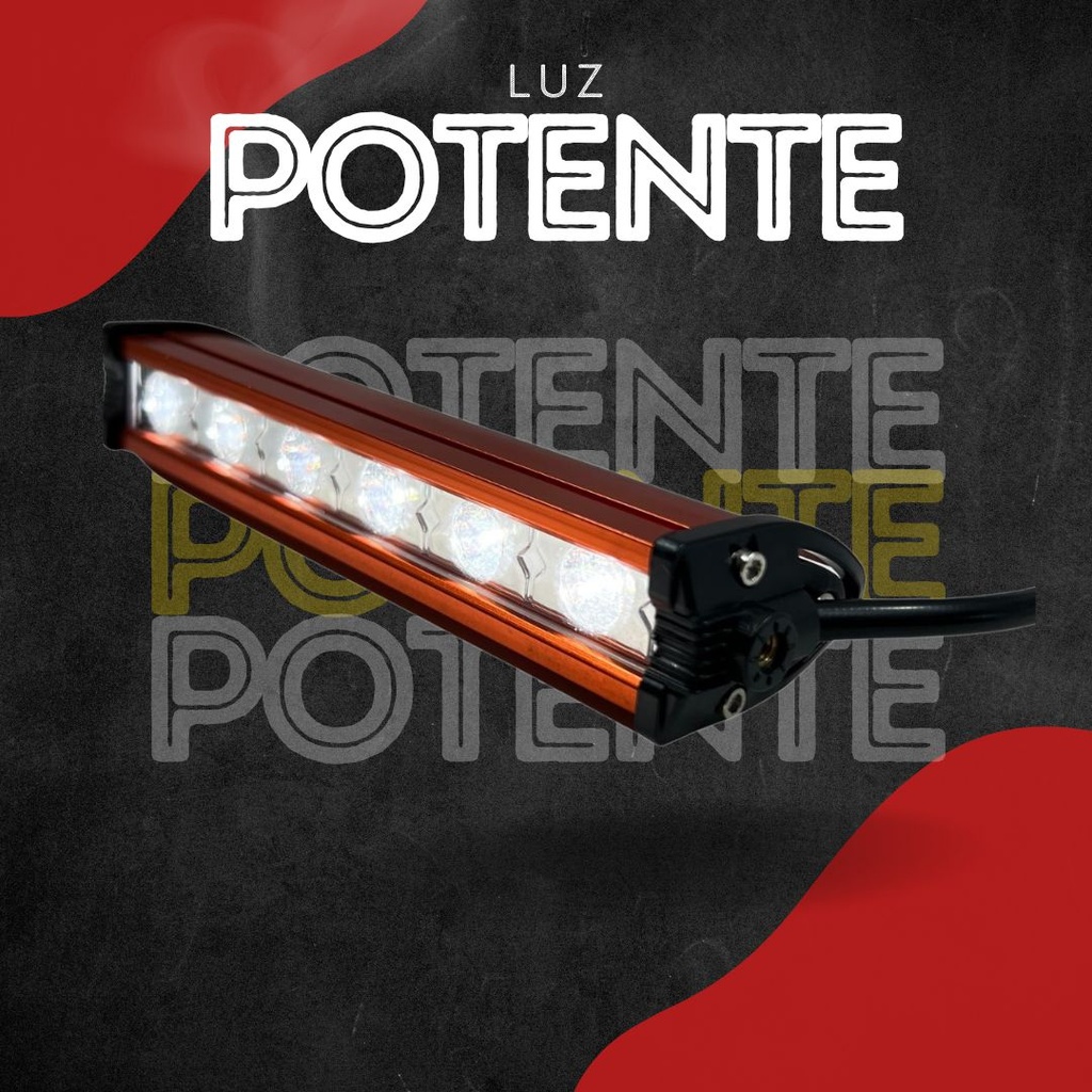 Faro Auxiliar Hyperled 8-80v 18w 1200lm 8 Variantes Carcasa