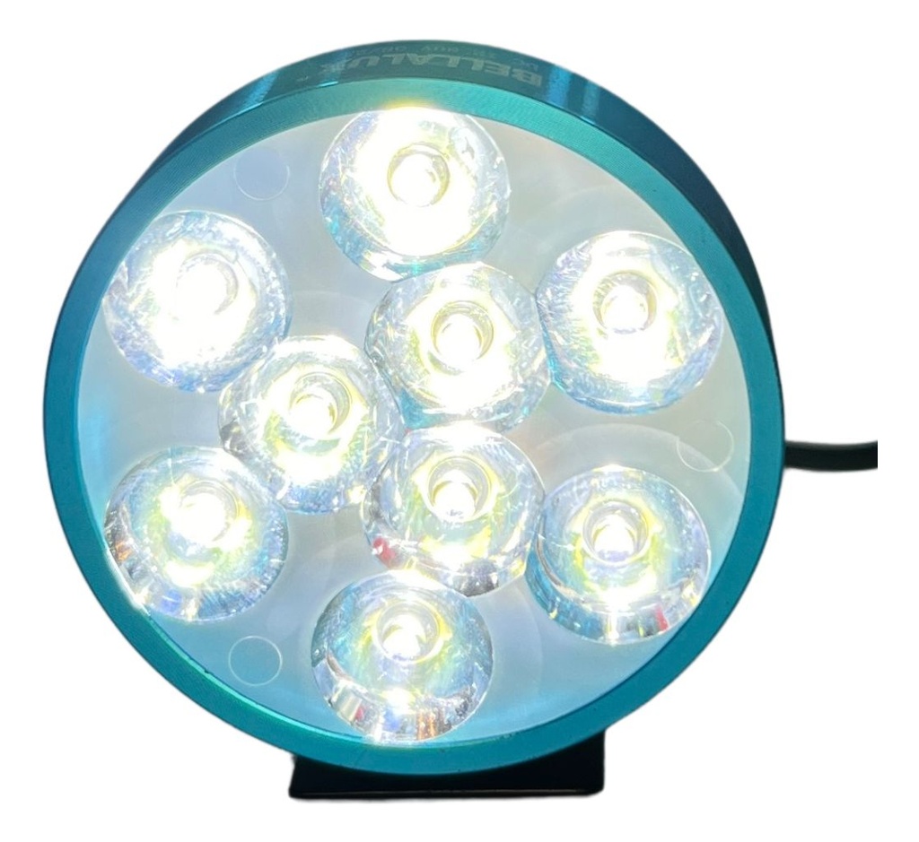 Faro Aux Leds P/moto Ir1575 8-80v 18w