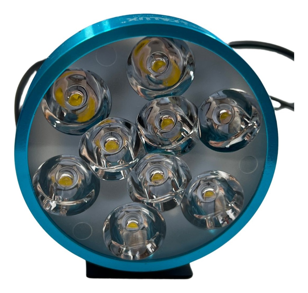 Faro Aux Leds P/moto Ir1575 8-80v 18w