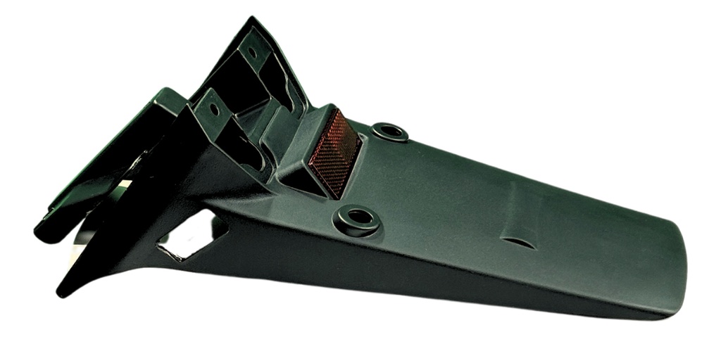 Salpicadera Trasera Negra Masuda Para Italika Dm200 14-17