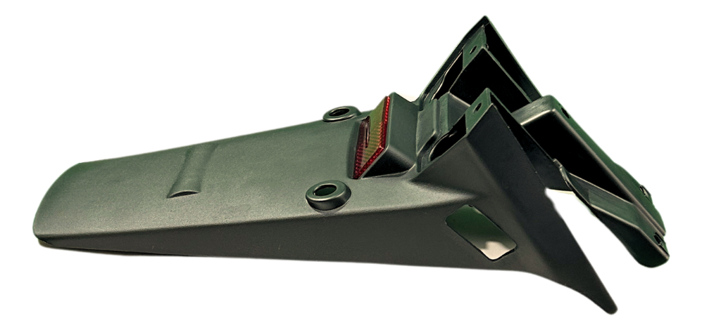 Salpicadera Trasera Negra Masuda Para Italika Dm200 14-17