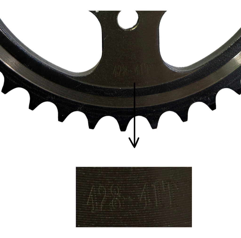 Engrane Traccion Trasero Acero #1045 41t Rc150 2015