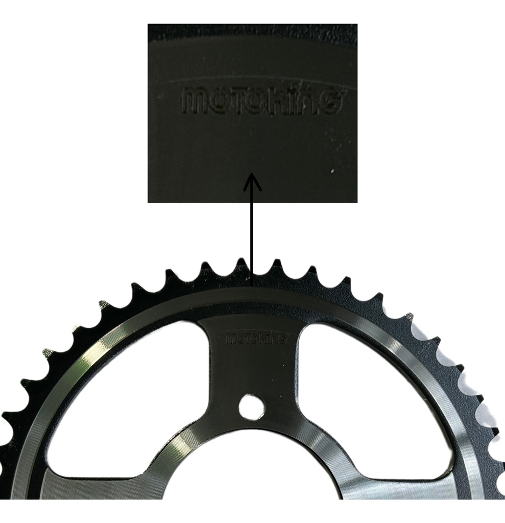 Engrane Traccion Tras Acero #1045 45t 170z