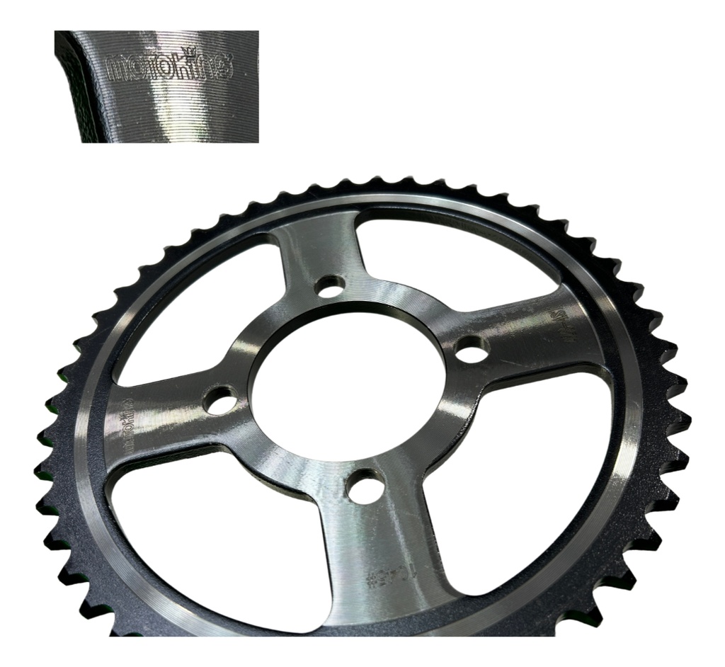 Engrane Traccion Tras Acero #1045 48t Xtz125