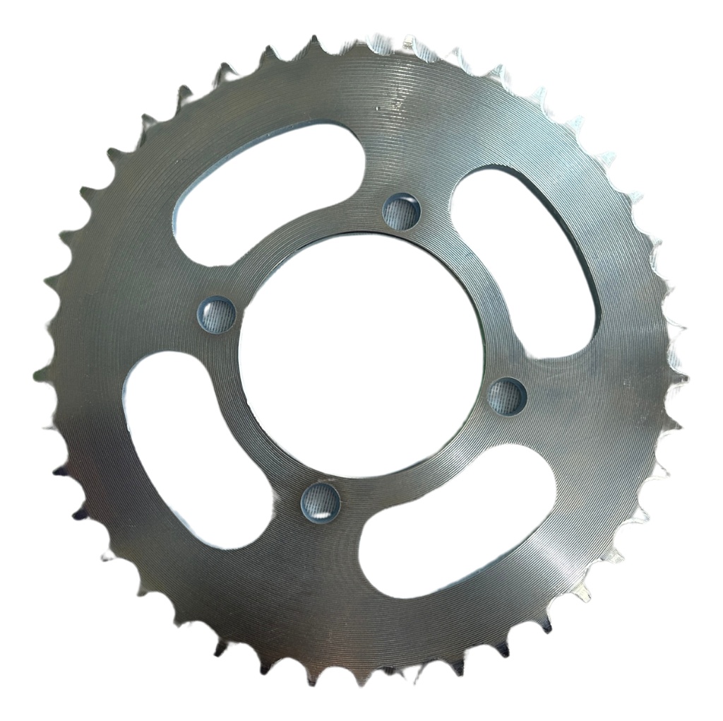 Engrane Traccion Trasero Moto Acero #1045 42t At110 Sport