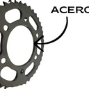 Engrane Tracción Trasero Acero 40t Fz16 #1045 Alta Calidad