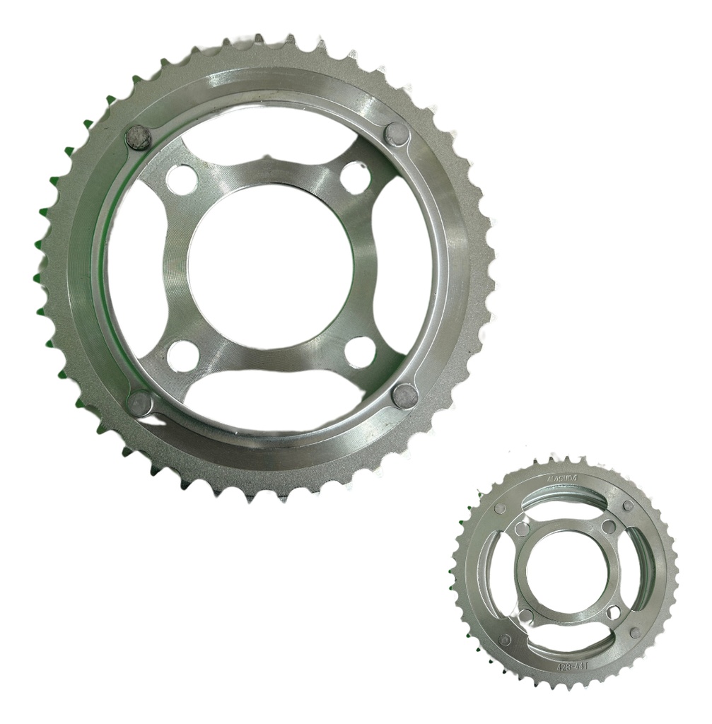 Engrane Traccion Trasero Acero #1045 44t Titan 125