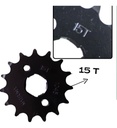 Engrane Tracción Acero Delantero 15t  Honda Cgl125 Tool