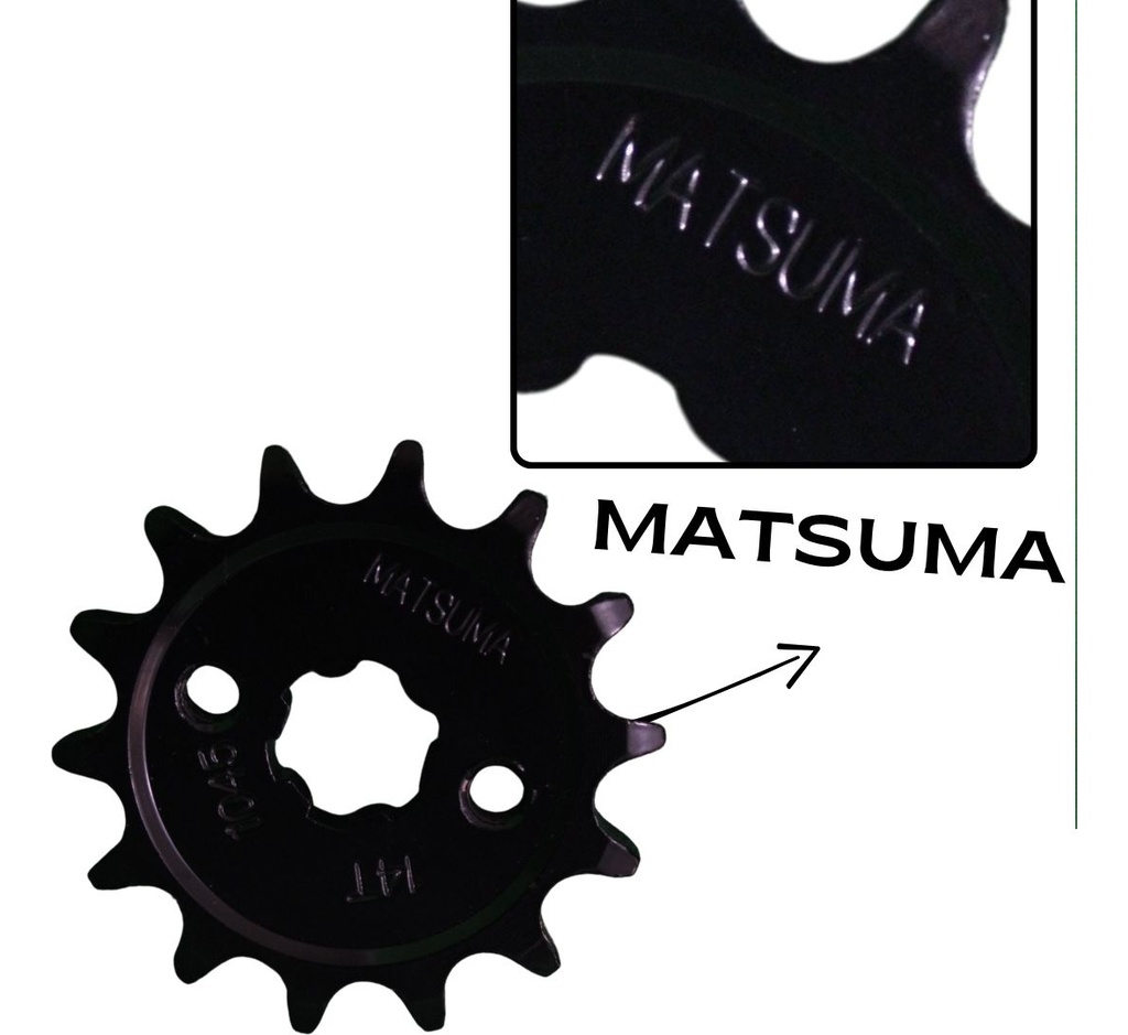 Engrane Traccion Delantero Acero #1045 14t At110 Sport