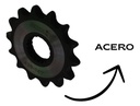 Engrane Traccion Delantero Acero #1045 14t Gs125