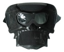 Goggles Para Moto Iron Racing Gris/ Negro Calavera