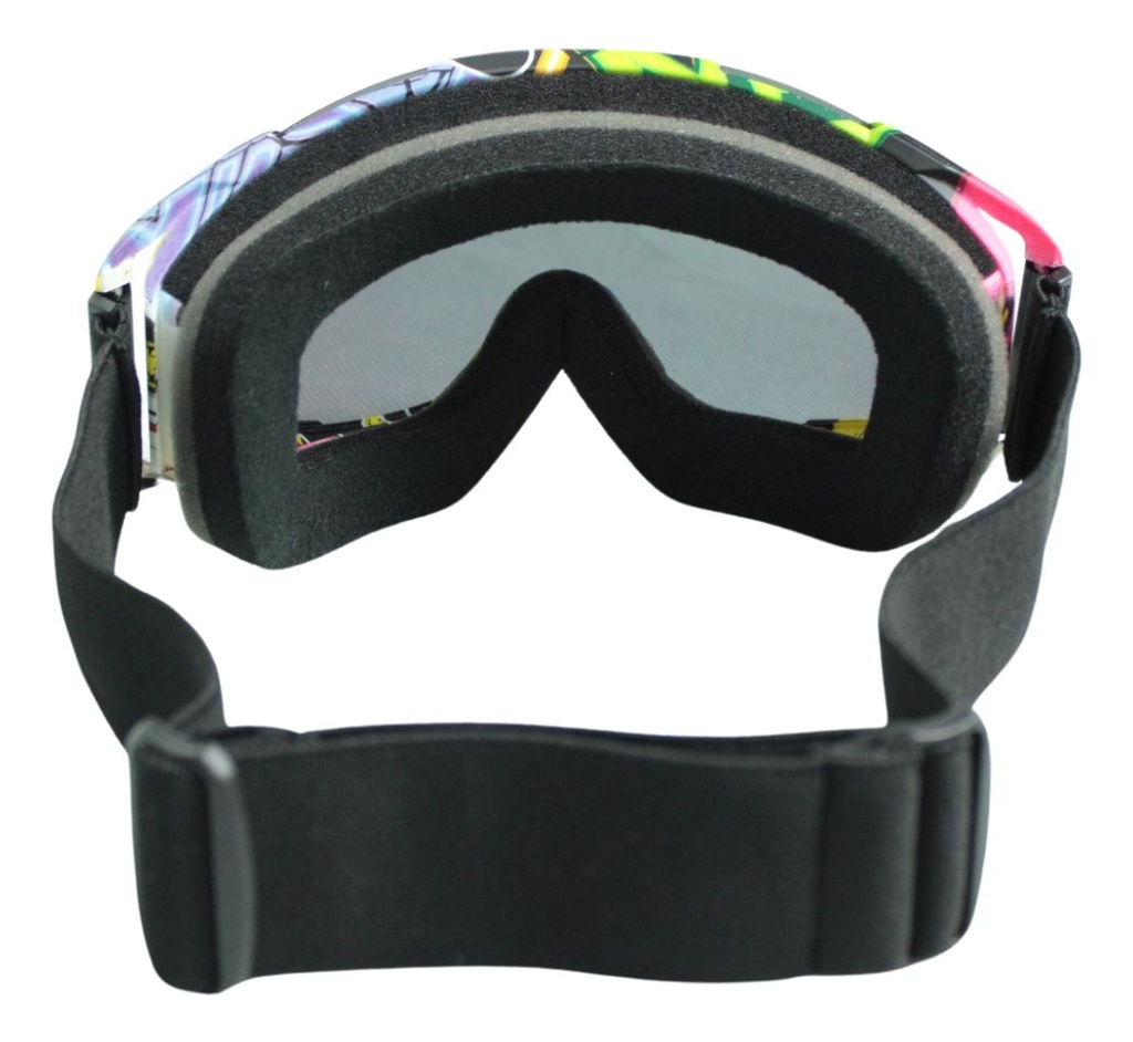 Goggles Para Moto Premium Racing Goggles Lente Rojo