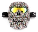 Googles Para Moto Con Mascara  Calavera  Iron Con  Diseño