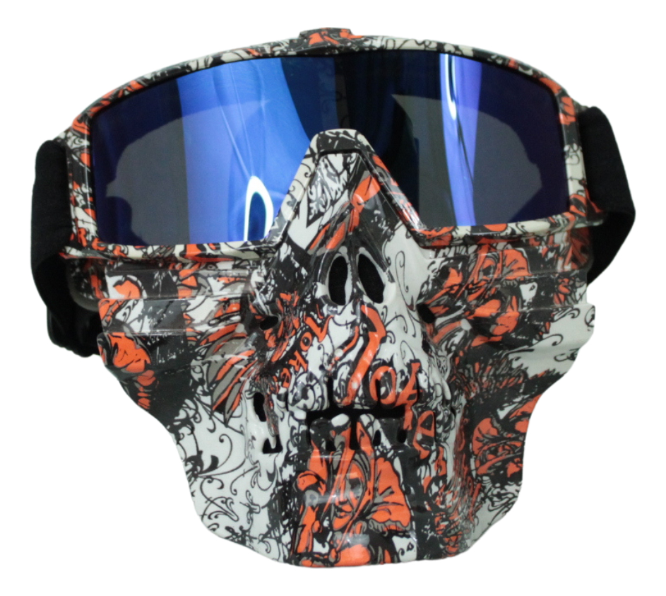 Goggles Para Moto  Máscara Calavera  Con Diseño Joker