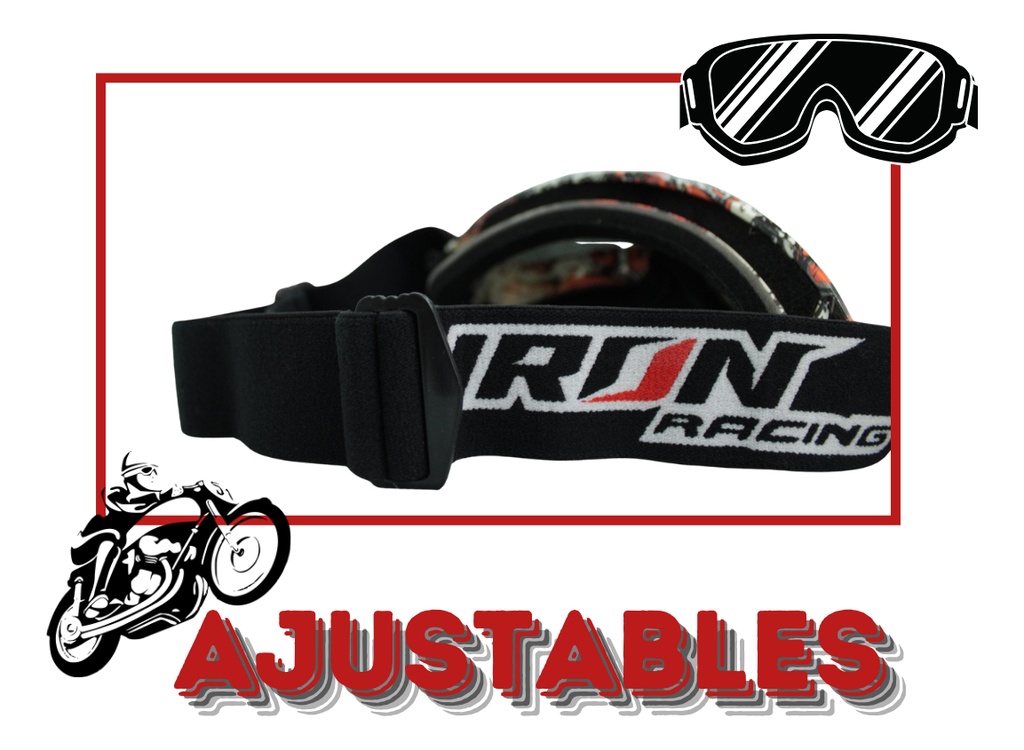 Goggles Para Moto  Máscara Calavera  Con Diseño Joker