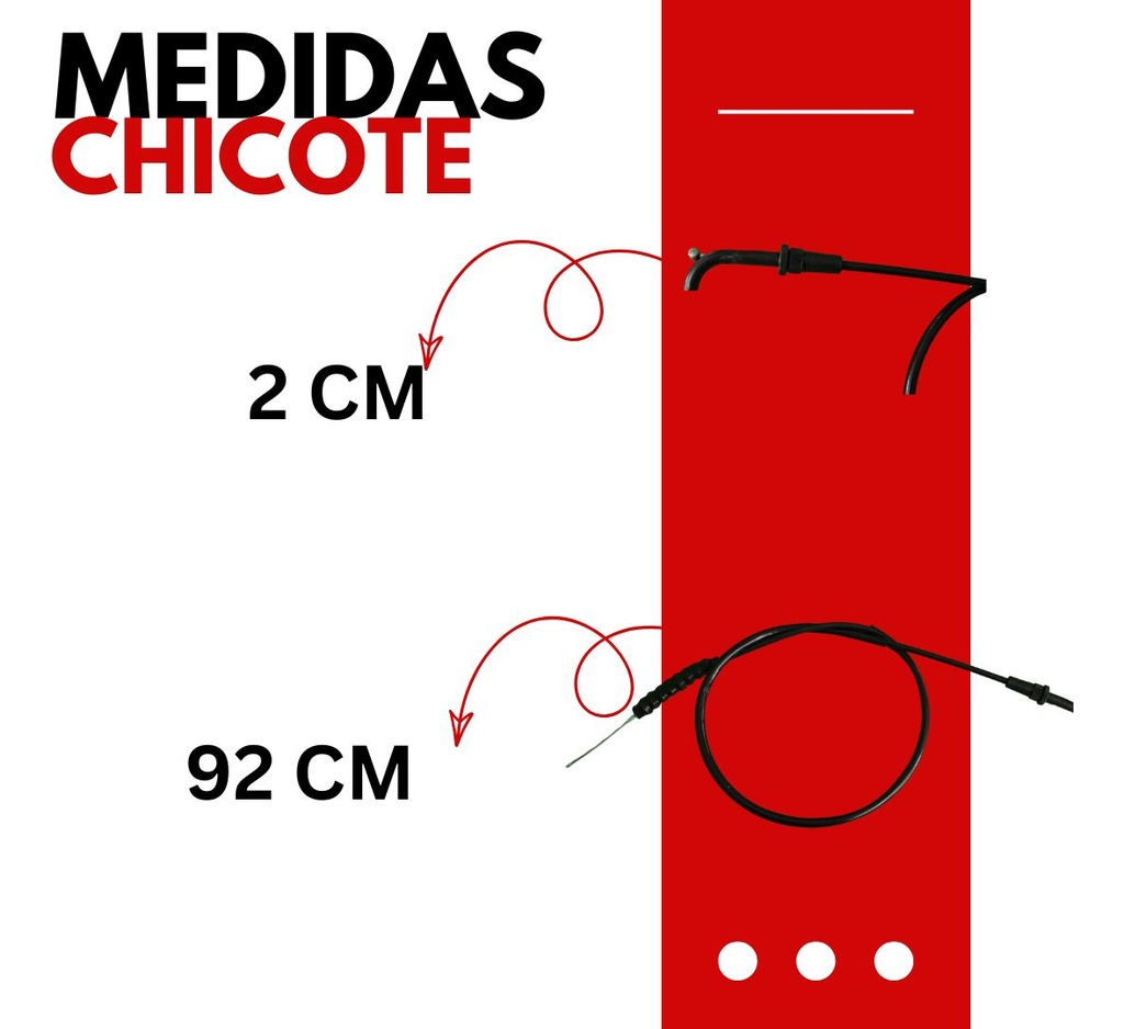 Chicote Acelerador Para Motocicleta Bajaj Boxer 150