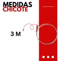 Chicote Acelerador  1*19-1.2 3000mm