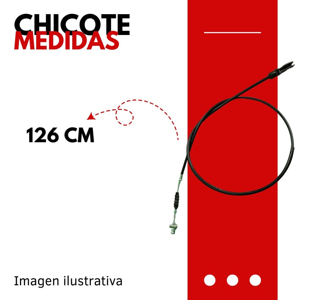 Chicote Freno Delantero Para Motocicleta Italika Ft110