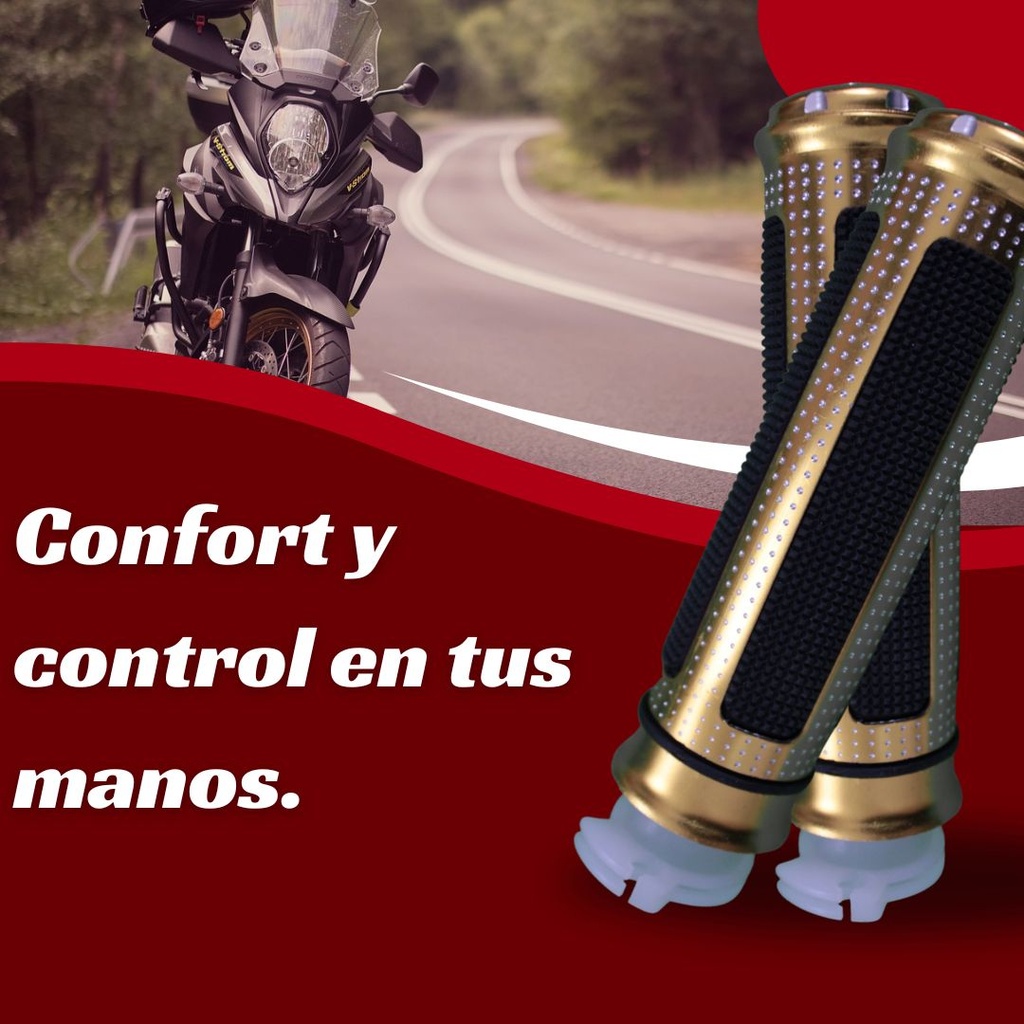 Puños Para Motocicleta Universales De Aluminio/ Colores
