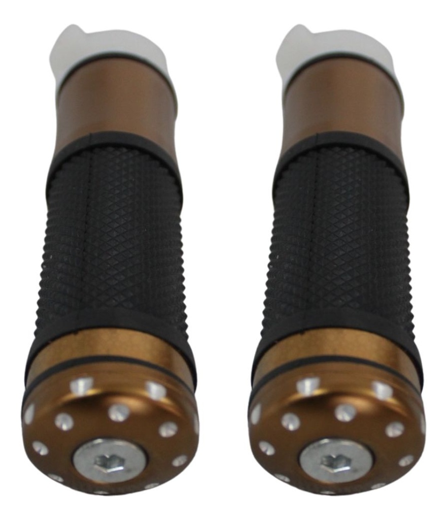 Juego De Puños Para Moto/aluminio Con Goma Antideslizante