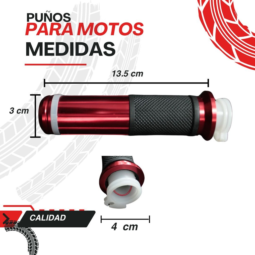 Juego De Puños Matsuma Aluminio/con Luz 5 Variantes De Color