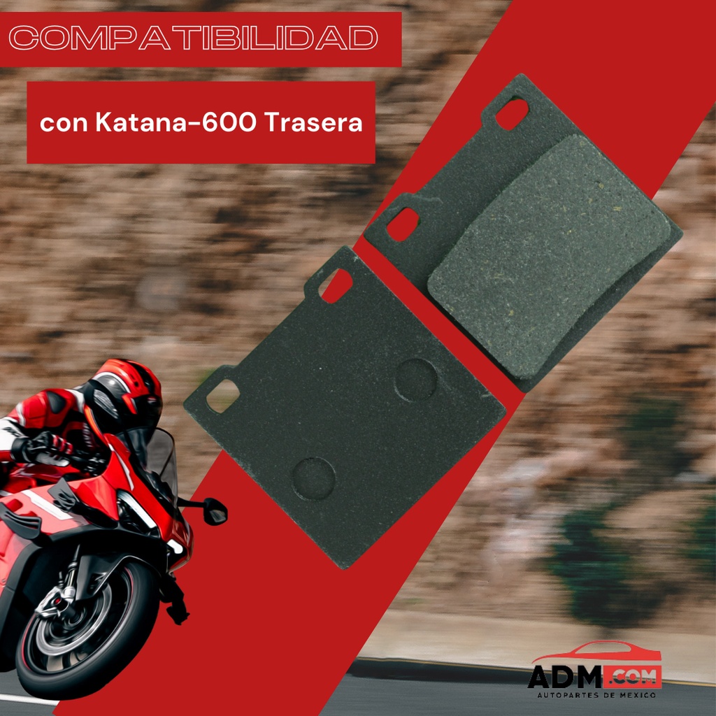 Balata Freno Susuki Katana-600 Trasera
