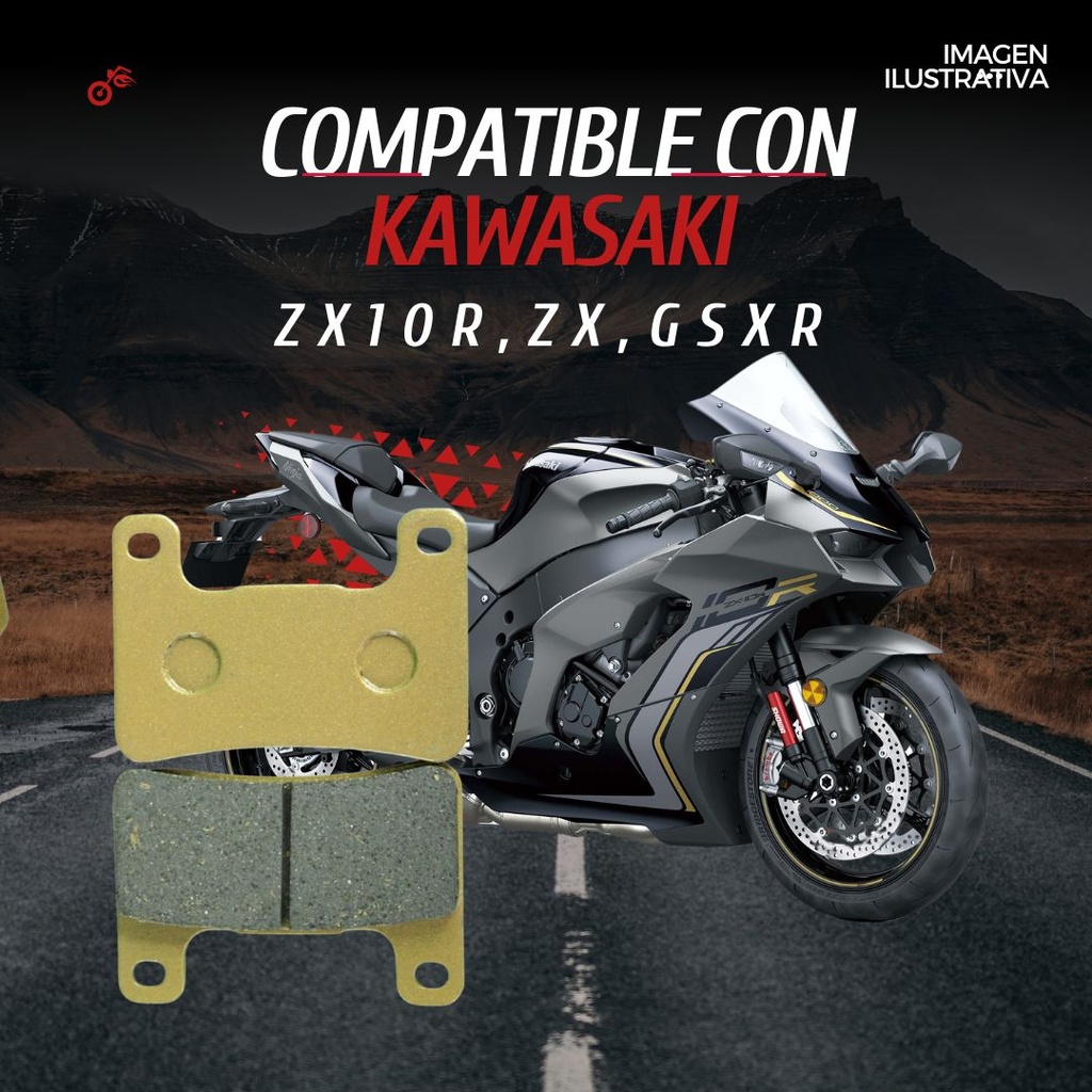 Balata De Freno De Disco Kawasaki Zx, Suzuki Zx10r, Gsxr