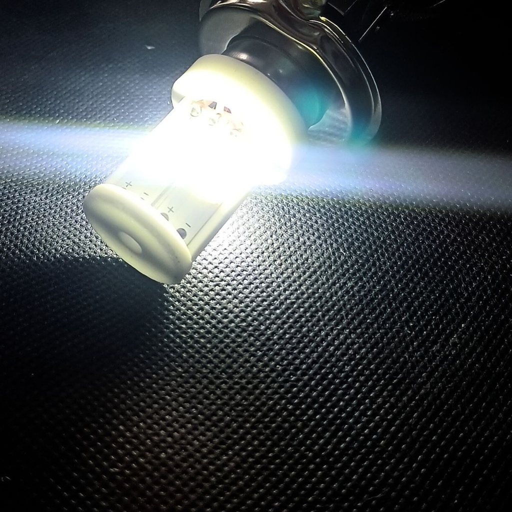 Foco H4 Para Moto 4 Led H/l Blanca