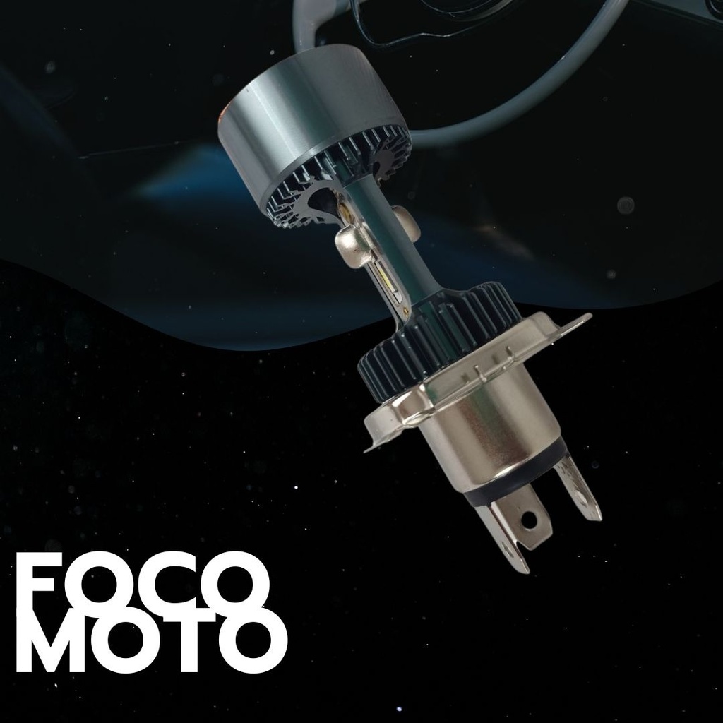 Foco De Moto Bronx H4 Led Csp Bicolor Variantes