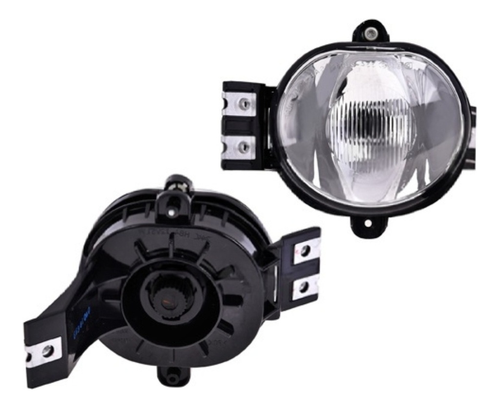 Par Faros Niebla Dodge Ram Pu 02-08 Con Base S/foco Blanco
