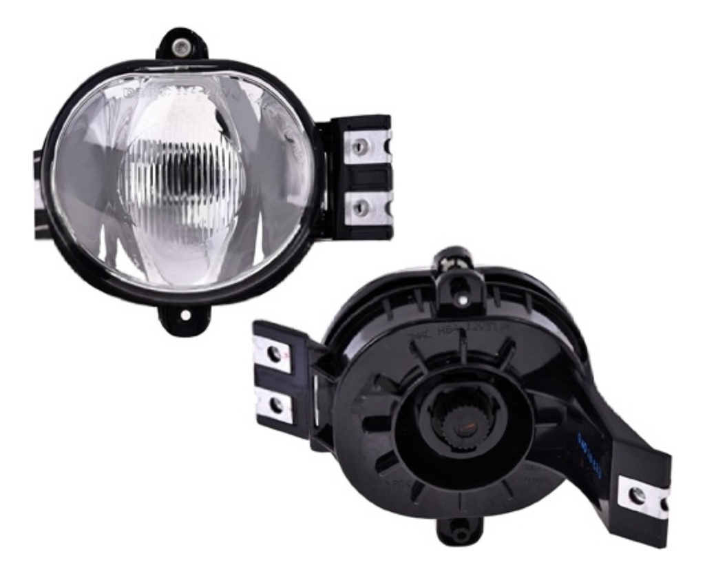 Par Faros Niebla Dodge Ram Pu 02-08 Con Base S/foco Blanco