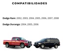 Par Faros Niebla Dodge Ram Pu 02-08 Con Base S/foco Blanco