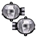 Par Faros Niebla Dodge Ram Pu 02-08 Con Base S/foco Blanco