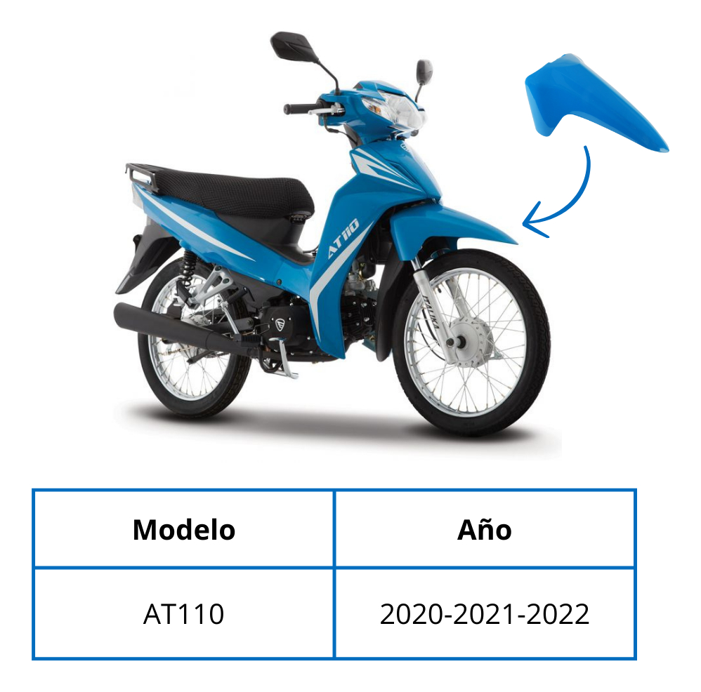 SALPICADERA DEL AZUL PERLADO AT110 20-22