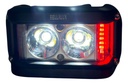 FARO AUXILIAR MOTO HYPERLED CON ALARMA LUZ AMARILLO 20W 4200L