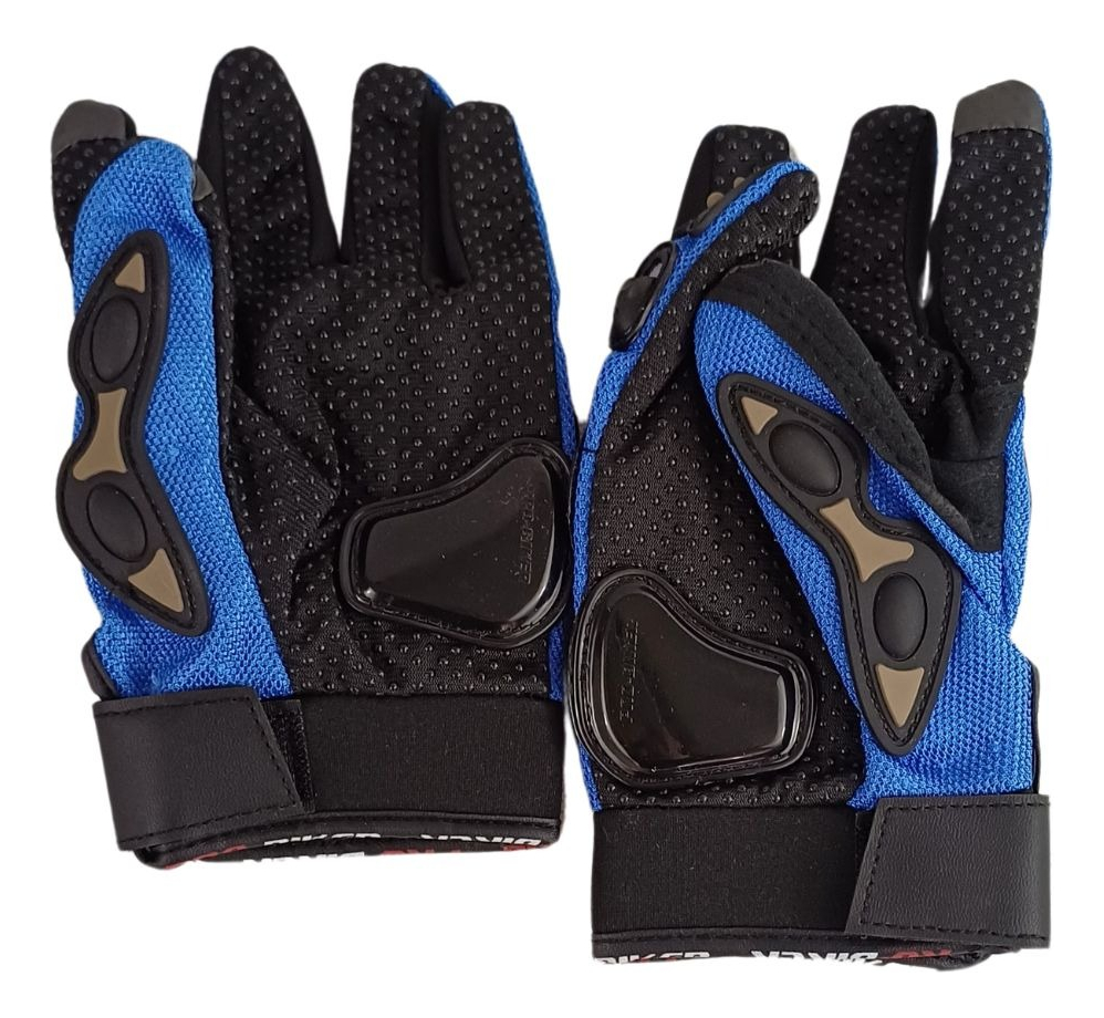 GUANTE MOTO NEGRO XL