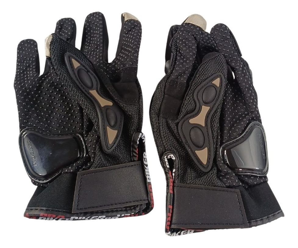 GUANTE MOTO NEGRO XL