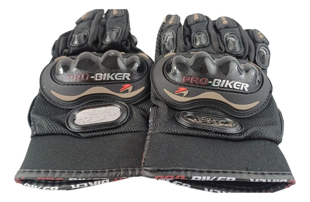 GUANTE MOTO NEGRO XL