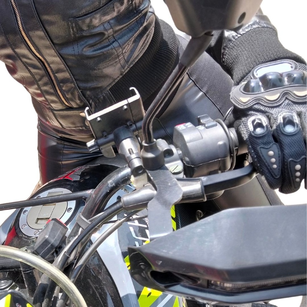 GUANTE MOTO NEGRO XL