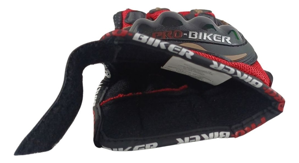 GUANTE MOTO NEGRO XL