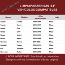 LIMPIAPARABRISAS BOSCH 24" 1PZ ECOLOGICA
