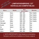 LIMPIAPARABRISAS BOSCH 22"