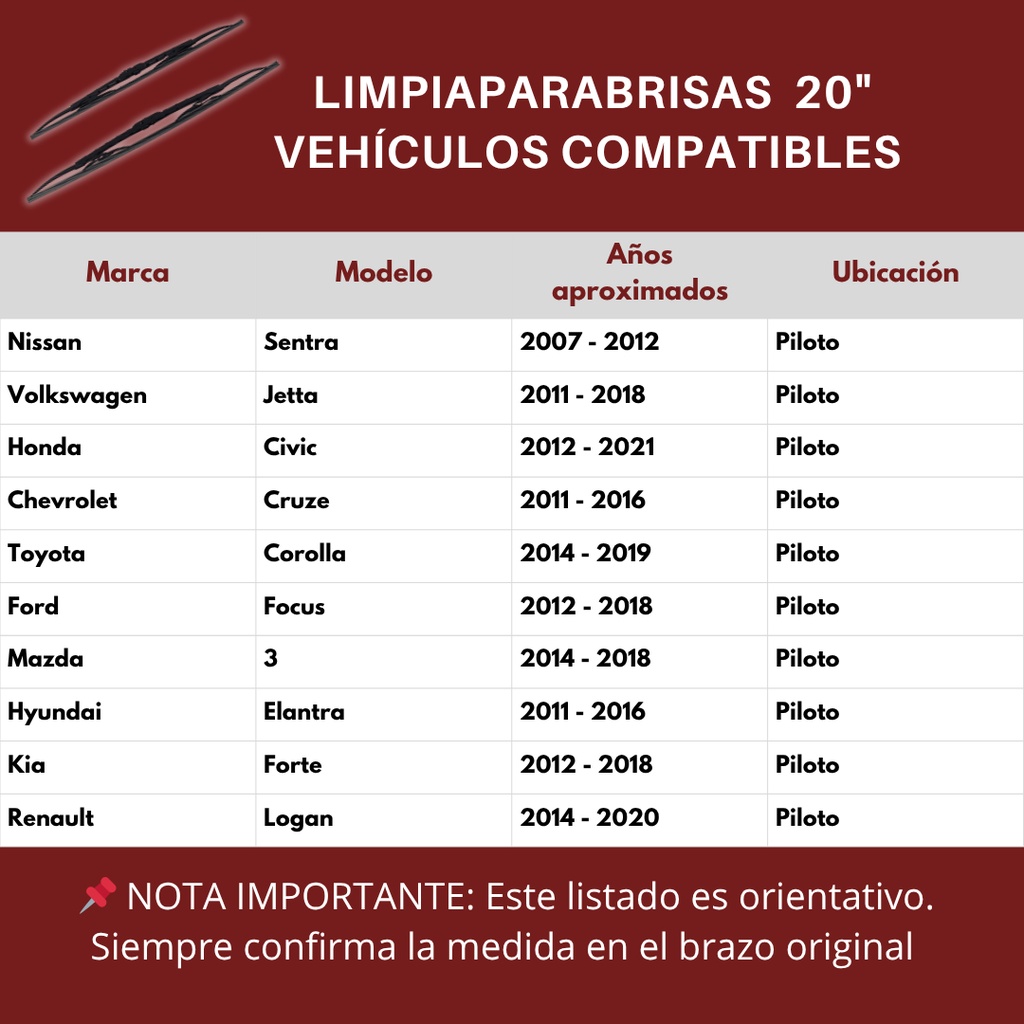 LIMPIAPARABRISAS BOSCH 20"
