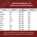 LIMPIAPARABRISAS BOSCH 20"