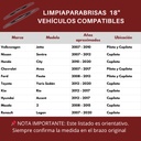 LIMPIAPARABRISAS BOSCH 18"