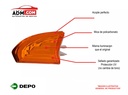 CUARTO FRONTAL PT MATIZ 04-05 AMBAR DEPO