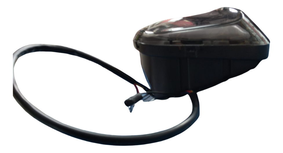 STOP PARA MOTO  PLASMA ROJO CON DIRECCIONALES UNIVERSAL