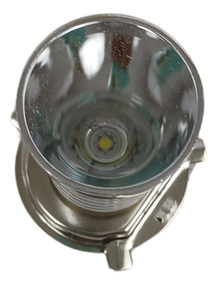 FOCO PARA MOTO BRONX H4 CROMADO LED