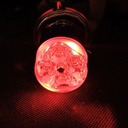 FOCO MOTO BRONX H4 3 LED BLANCO ALUMINIO BASE PLATA