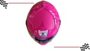CASCO CERRADO ROSA INFANTIL